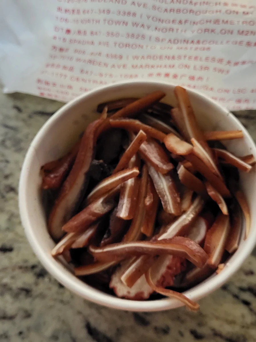 pork ear 12 lb 香辣猪耳朵半磅